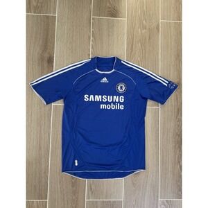 Vintage Chelsea Adidas 2006/07 Home Football Jersey Mens Large Blue Soccer Shirt